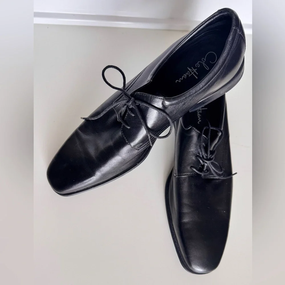 COLE HAAN Vellapais Men’s Gorman Oxford Black Leather Dress Shoes
